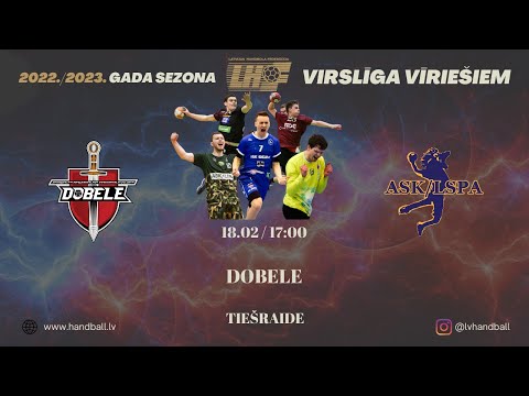 ZRHK TENAX Dobele - ASK Zemessardze/LSPA | Vīriešu handbola virslīga 2022/2023 | A grupa