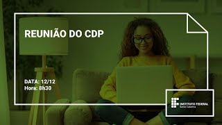 Reunião CDP IFSC | 12.12.2025