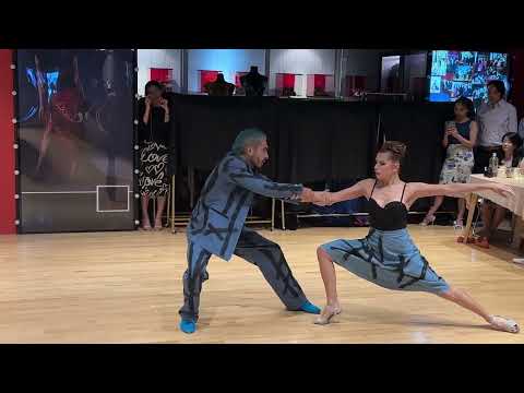 Yanina Muzyka y Emmanuel Casal, June 2023, Hong Kong. 3 of 4 (World Champions of Stage Tango 2021)