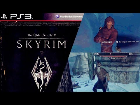 The Elder Scrolls V: Skyrim [PS3]Longplay With Glitches