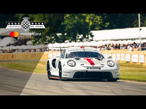 グッドウッドFOS ポルシェ 911 RSR GTE 世界ワールドプレミア動画