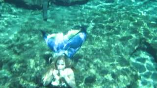 Trina the mermaid filmed at ginnie springs florida