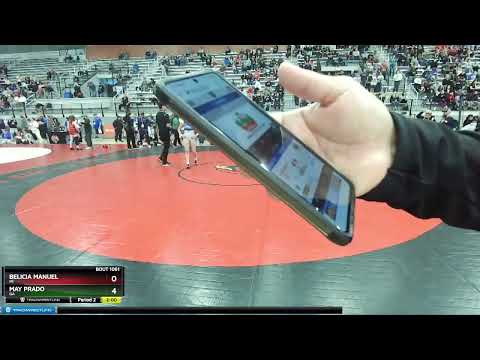 65 Lbs Round 1 - Belicia Manuel, MI Vs May Prado, GA 7bbf