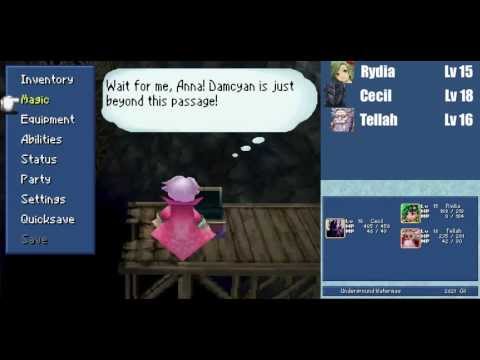 Let's Play Final Fantasy 4 DS: Ep: 6: The Never-ending Waterway