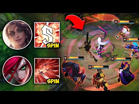 WE RAN THE SPIN TO WIN COMP AND WELL... IT WAS INTERESTING! - League of Legends