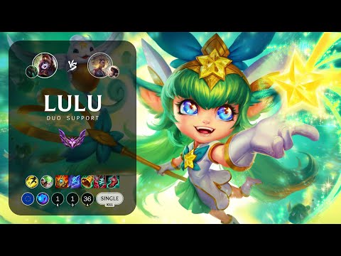 Lulu Support vs Rell - EUW Master Patch 13.15