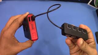 Video thumbnail for Sabrent 4-Port USB 2.0 Hub with Individual LED lit Power Switches! by lawmanfj