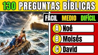 130 Preguntas Bíblicas del Antiguo Testamento | ¿Puedes Acertar Más de 100? (Quiz Bíblico)
