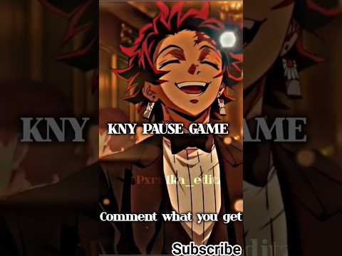 DEMON SLAYER PAUSE GAME #demonslayer #pause  #kimetsunoyaiba #shorts
