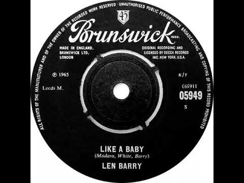 UK New Entry 1966 (12) Len Barry - Like A Baby