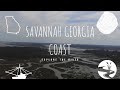 The Beautiful Savannah Georgia Coast FROM ABOVE