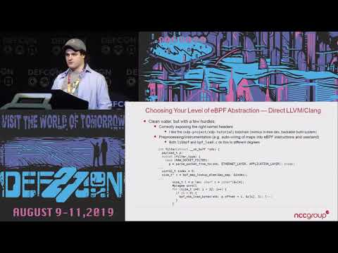 Jeff Dileo - Evil eBPF Practical Abuses of In-Kernel Bytecode Runtime- DEF CON 27 Conference