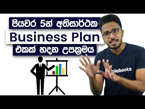 How To Write a Business Plan | Business Plan Sinhala - Simplebooks