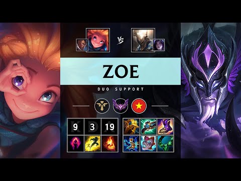 Zoe Support vs Pantheon: Vision Controller - VN Master Patch 14.24