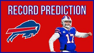 Buffalo Bills Record Prediction 2022