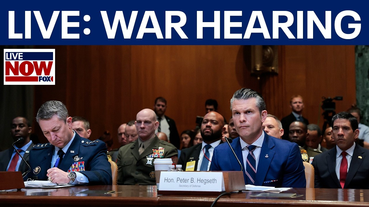 10:30AM ET: Hegseth, Caine testify before Senate Committee amid Iran War