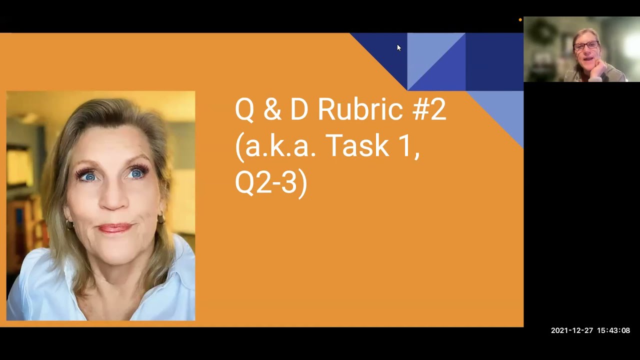 Q & D Rubric #2