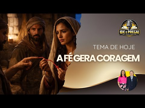 A FÉ GERA CORAGEM. NAQUELA NOITE RAABE ESCOLHEU CONFIAR EM DEUS