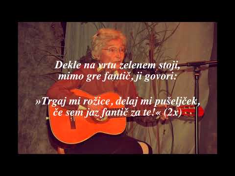 12 Silva Kosec - Dekle na vrtu zelenem