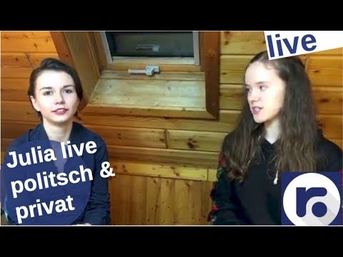 Live: Julia Dudnik politisch & privat [Video-Chat]