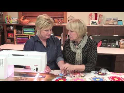 The Quilt Show:  BERNINA  Sewing Hexies Using the BERNINA Stitch Counter HD