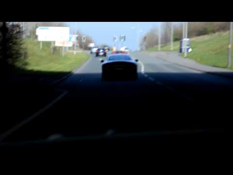 Murcielago LP640 & Maserati Gran Turismo through a tunnel