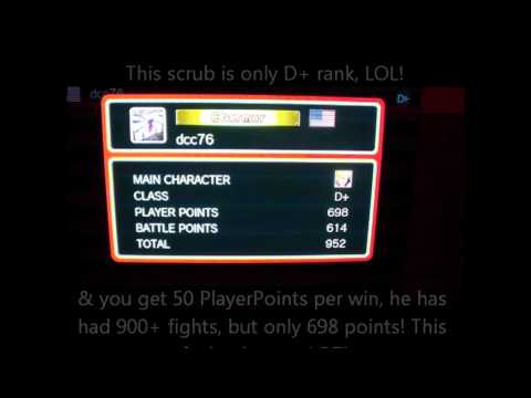 Dcc76 EXPOSED! Street Fighter scrub! Xbox
