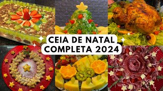 CEIA DE NATAL COMPLETA PRA 2024 ✨ Passo a passo bem explicado e sem enrolação!