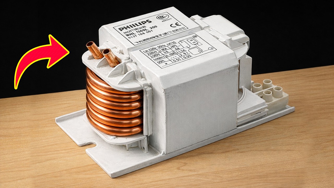 Tesla Doesn't Want You To Know This! How To Get Free Electricity From A Transformer