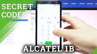 Secret Codes ALCATEL 1B – Open Hidden Options / Test Mode