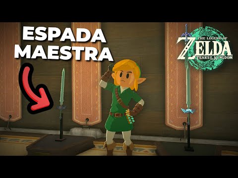¿Es posible dejar la Espada Maestra en casa de Link?