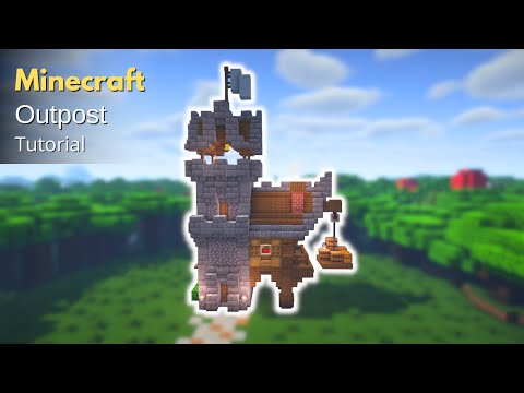 Minecraft: How to Build a Medieval Outpost | Outpost (Tutorial)