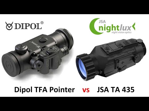 Dipol TFA Pointer vs JSA TA 435 Wärmebildvorsatz im Vergleich