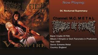 Download lagu Nocturnal Supremacy - Cradle Of Filth 1996, V Empire... Album. mp3