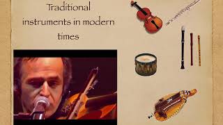 Traditional French music instruments