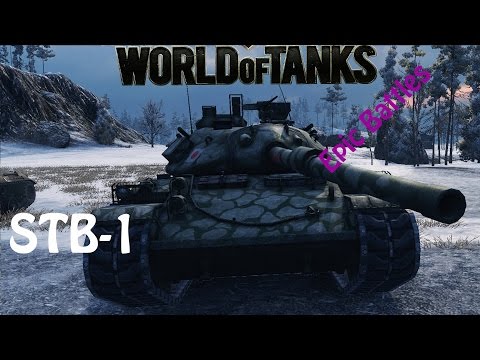 WOT EPIC BATTLE -STB 1 1VS6 9k dmg