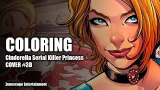 Comic book color: Cinderella Serial Killer Princes