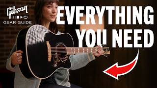 Video thumbnail for Introducing the Gibson Hummingbird Standard EC Ebony, Exclusive ft. Cristina Vane by Gibson Gear Guide