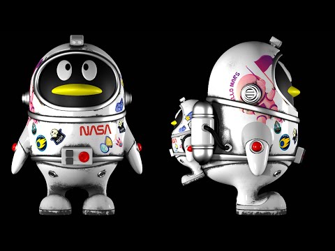 Modelling Among Us Character Ready to Rig Cinema 4D Tutorial