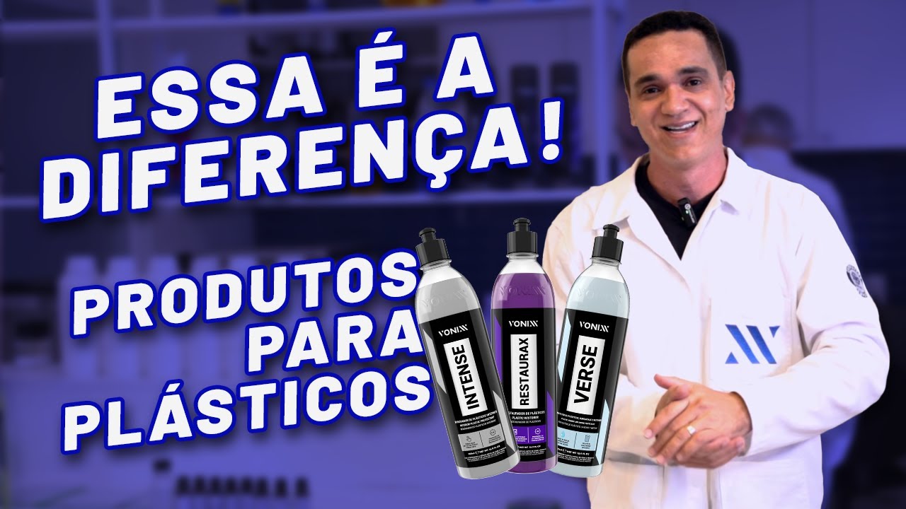 QUAL PRODUTO PARA PLÁSTICOS ESCOLHER? | PH EXPLICA