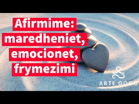 Afirmime: Marredheniet, frymezimi, paqja me emocionet