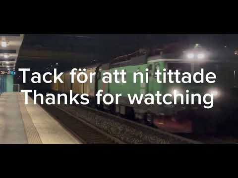 Svenska tåg del 9 Tåg i Stuvsta / Swedish trains part 9 Trains in Stuvsta 