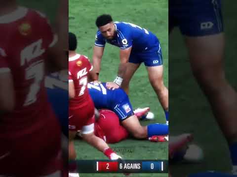 Junior Paulo’s Massive hit that Shocks Fans! | hit of the century? #pacificnationscup #toasamoa