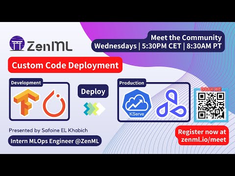 Custom Code Deployment with KServe and Seldon Core