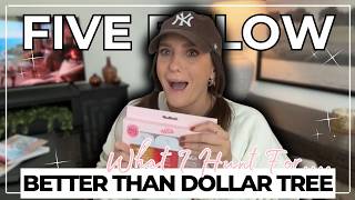 😳 Five Below vs. Dollar Tree! 4 TRIPS of Amazing Finds in ONE Haul!