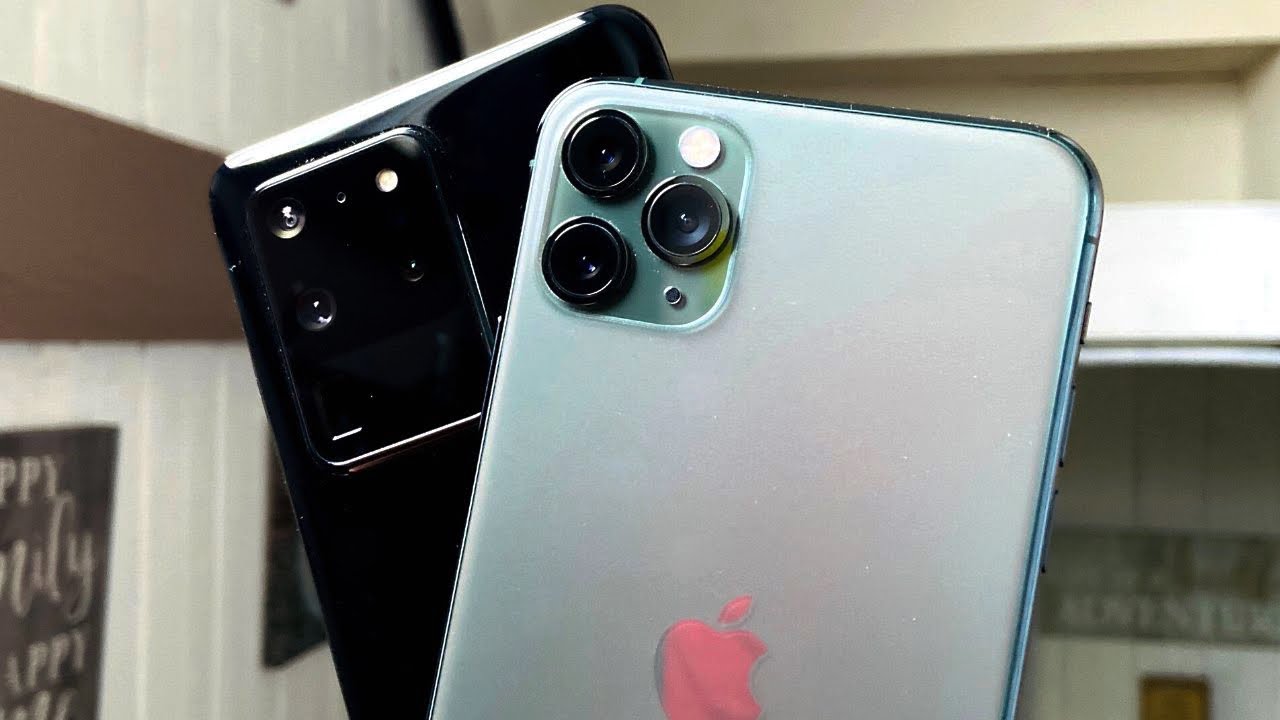 Galaxy S20 Ultra vs iPhone 11 Pro Max Camera Comparison! ZOOM TO THE MOON!