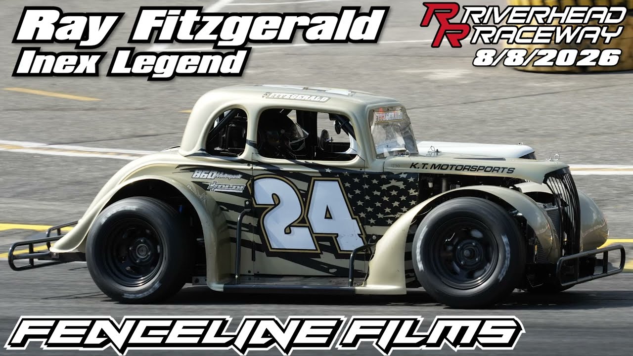 Ray Fitzgerald at Riverhead Raceway