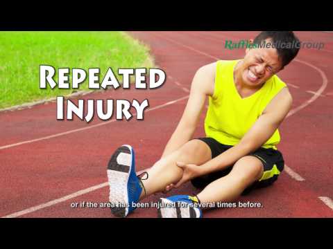 First Aid: How to Treat Sprains