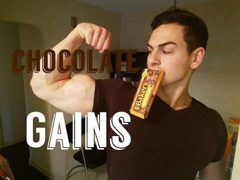 Chocolate before a Workout - Can chocolate help you build muscle?