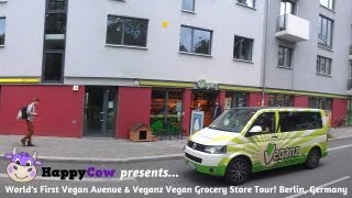 World's First Vegan Avenue & Veganz Vegan Grocery Store Tour! - Avesu 